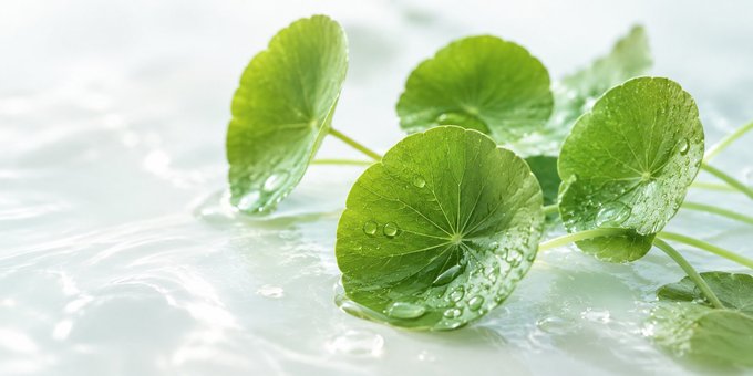 积雪草提取物 · 新鲜铜钱草叶
